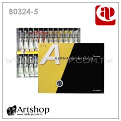 AP 韓國 ALPHA 金級壓克力顏料 20ml (24色) B0324-5